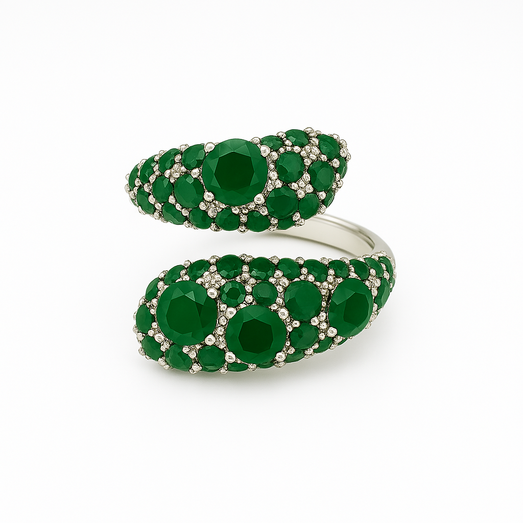 Panthera Ring - Emerald