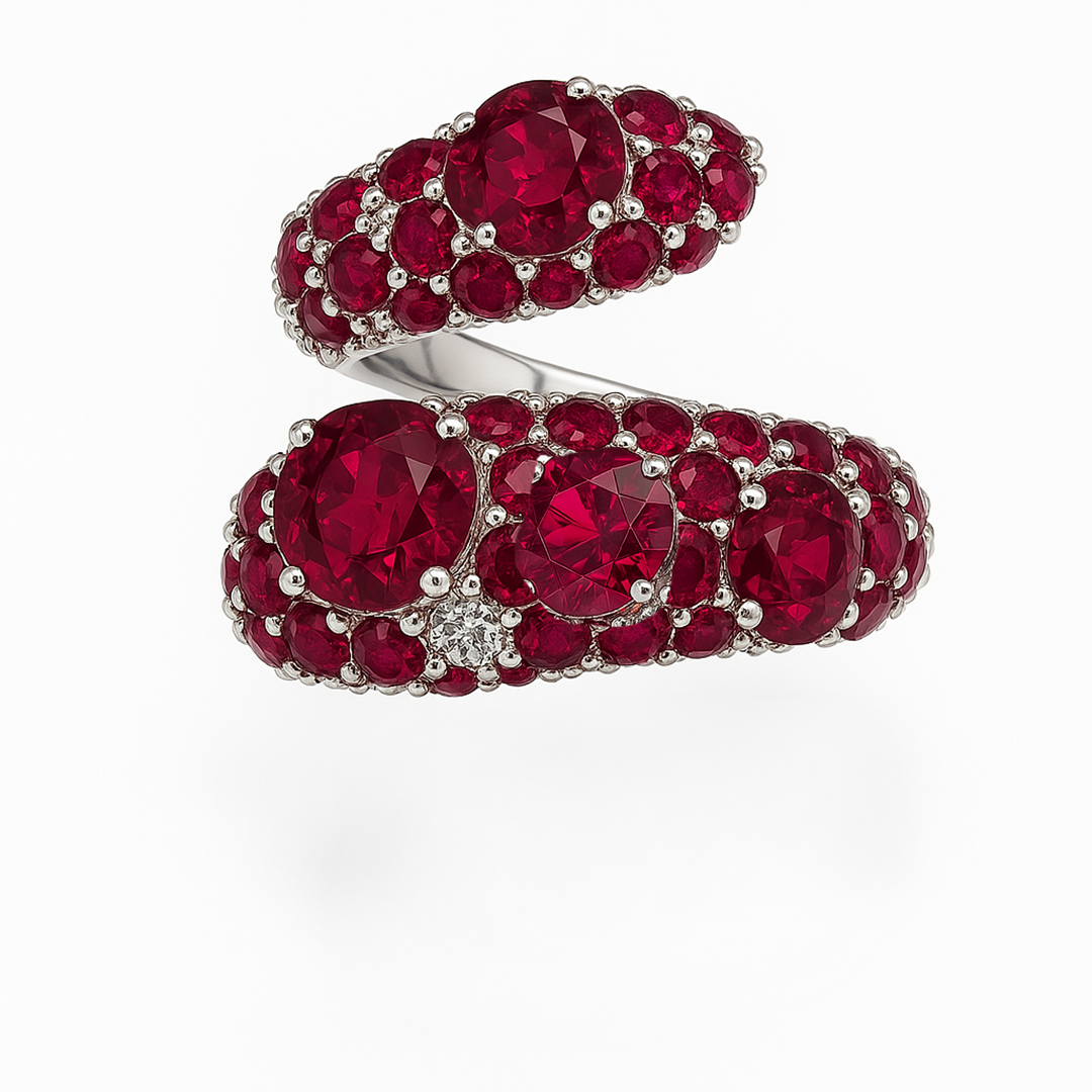 Panthera Ring - Ruby