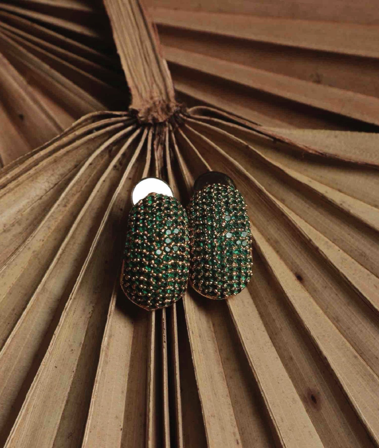 Sparkling Huggie Earrings