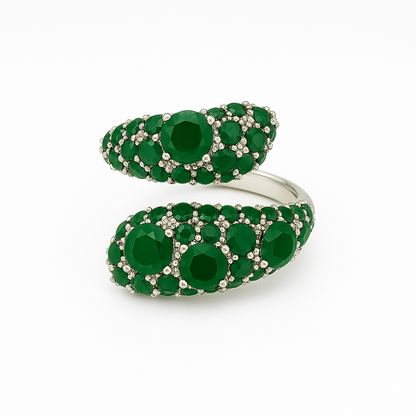 Panthera Ring - Emerald