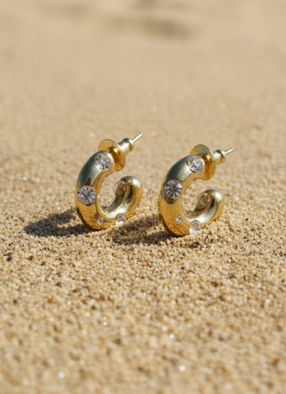 Crystal-Whirl Hoops