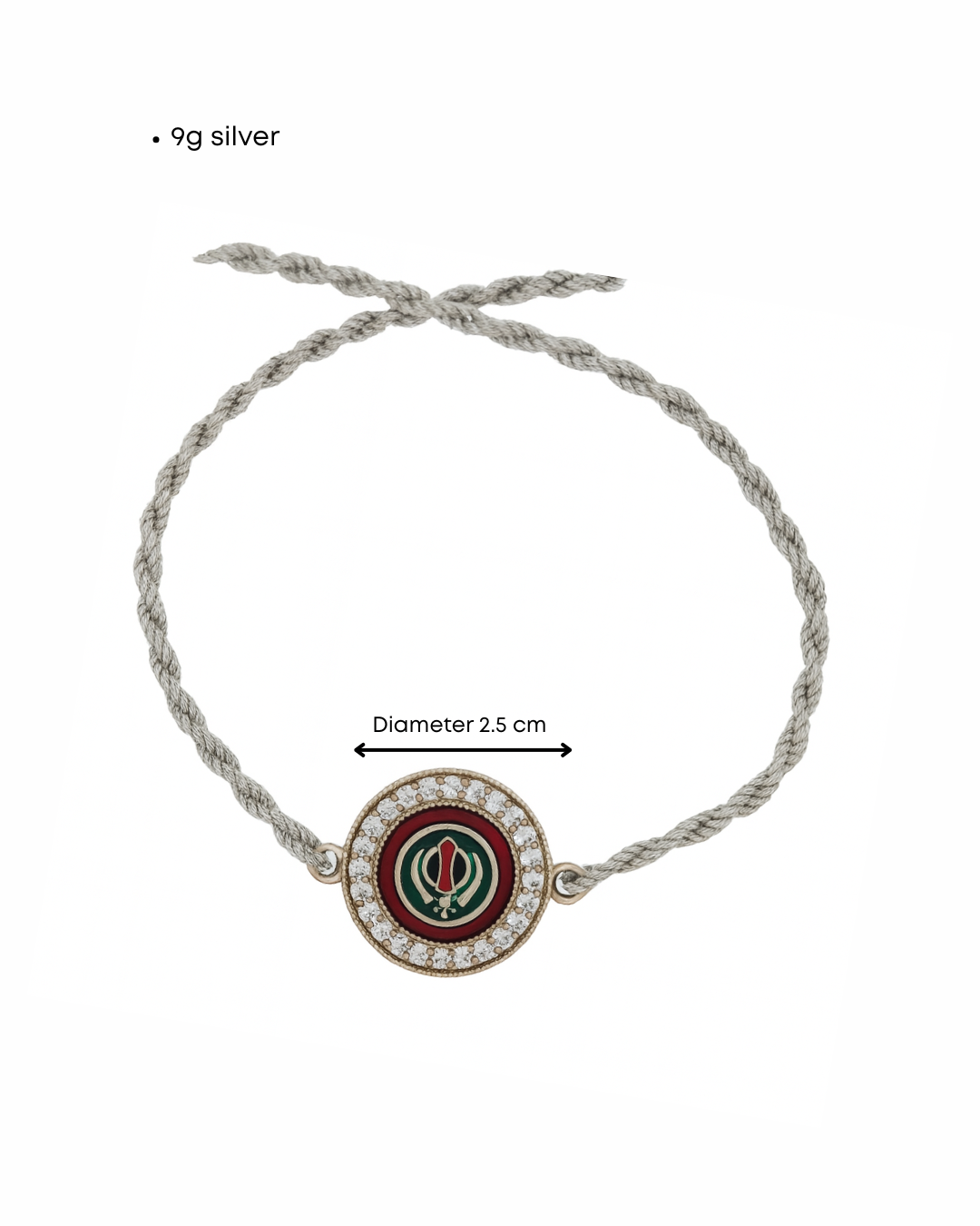 Tora Khanda Enamel Rakhi