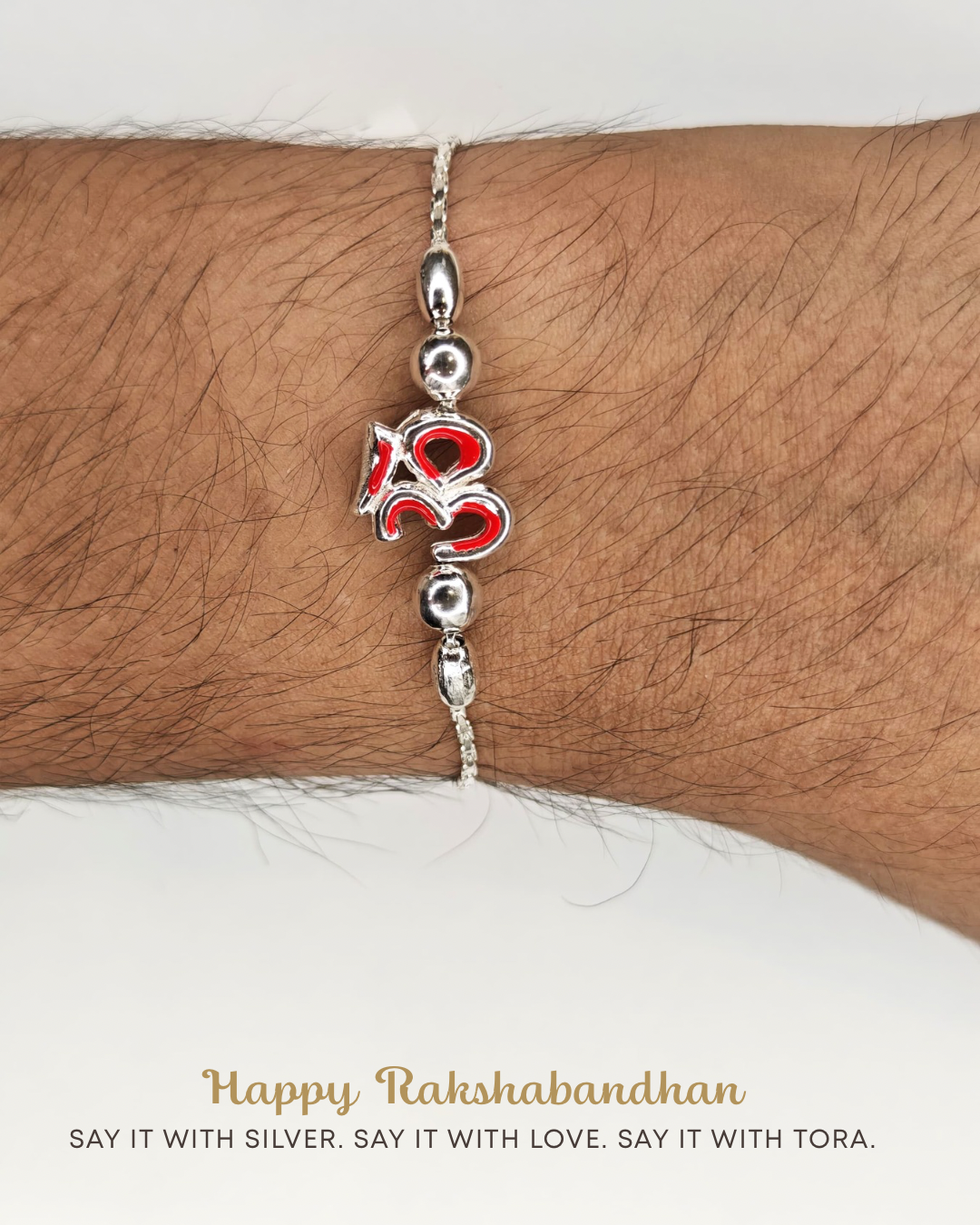 Tora Om Enamel Rakhi