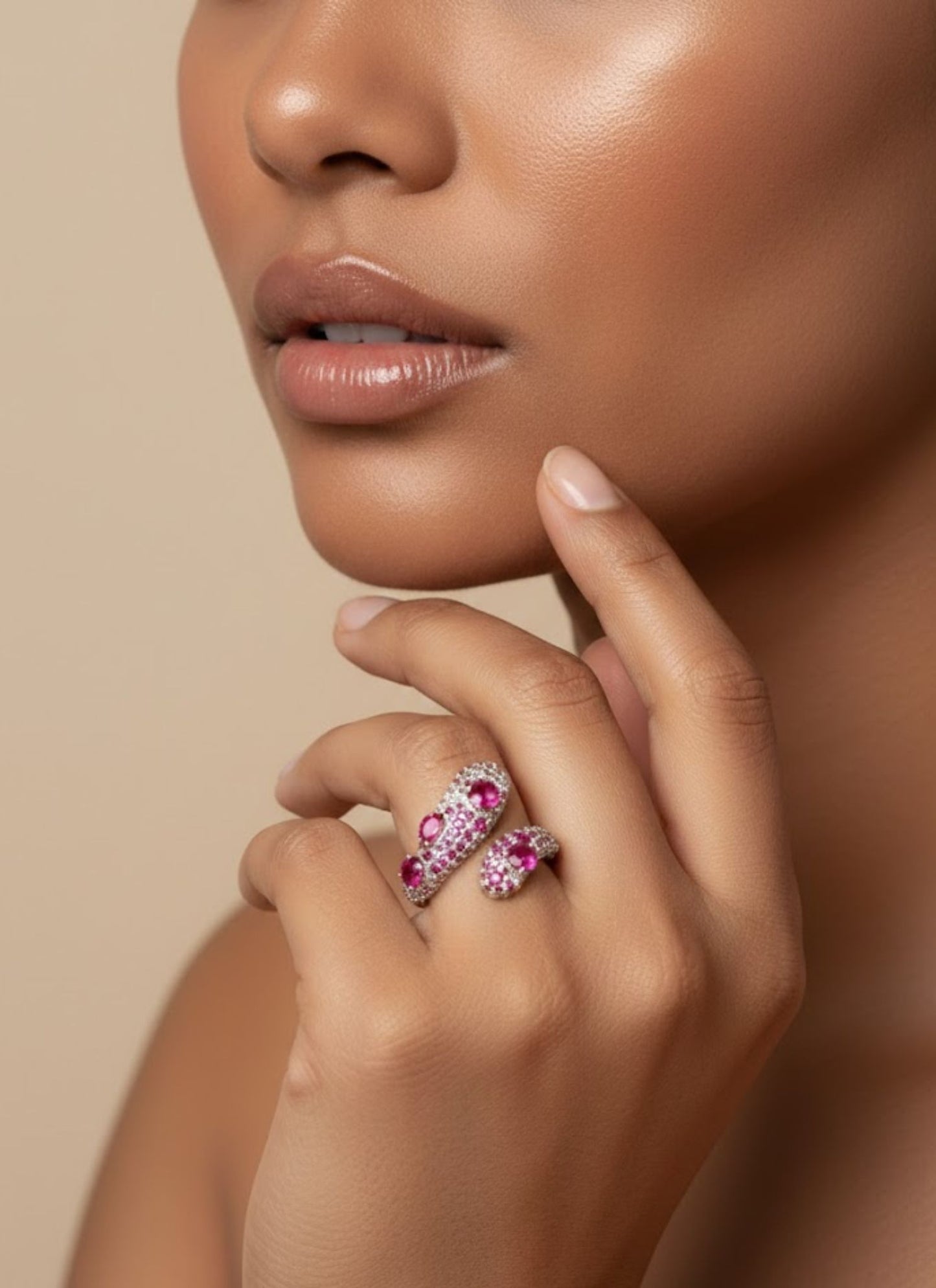 Panthera Ring - Ruby