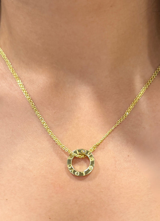 Love Eternity Charm Necklace