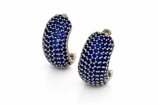 Sparkling Huggie Earrings