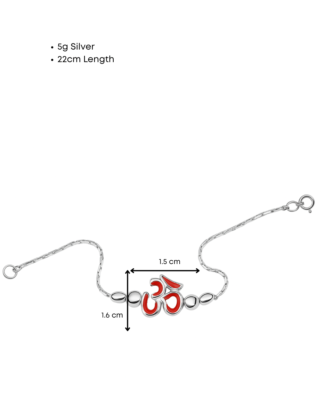 Tora Om Enamel Rakhi