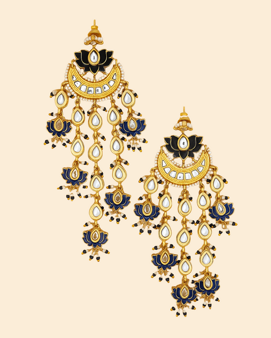 Lotus Noor Earrings