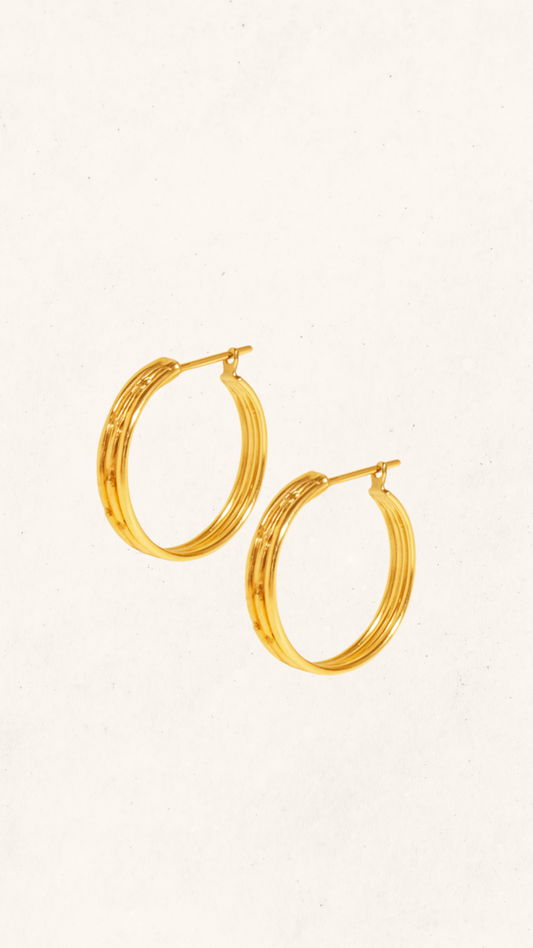 Textured Hoops