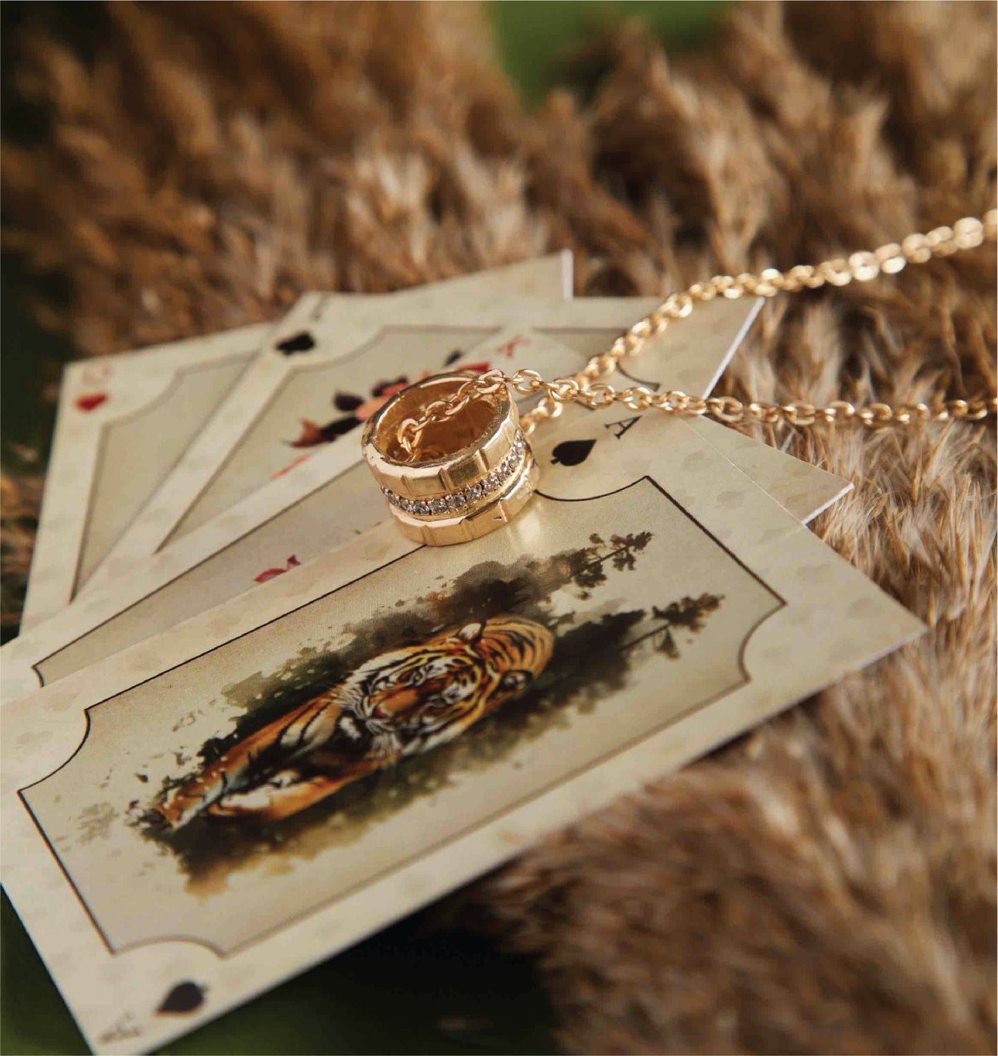 Dual Harmony Pendant Necklace