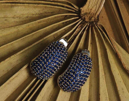 Sparkling Huggie Earrings